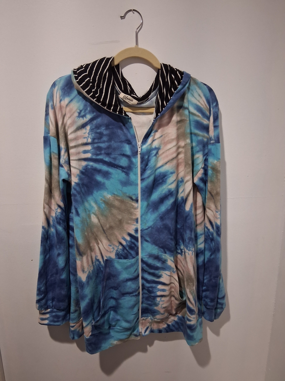 Blumin Apparel Tie Dye Zip Up - 1XL